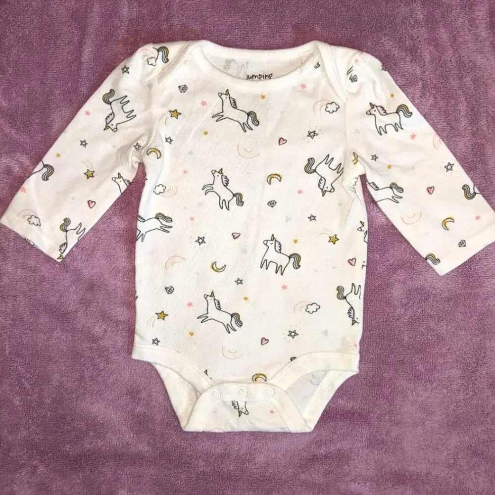 Jumping Beans Garanimals Mythical Unicorn Bundle 3-6 Months